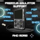 RetroRush Ultimate Retro Handheld Gaming Console – 128GB Pocket Arcade, Hi-Res Screen, 20k Games!: Purple