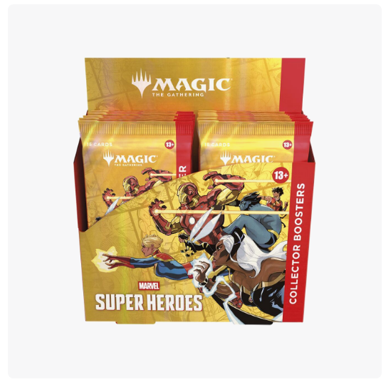 Marvel Super Heroes - Collector Booster Display - Marvel Super Heroes (MSH)