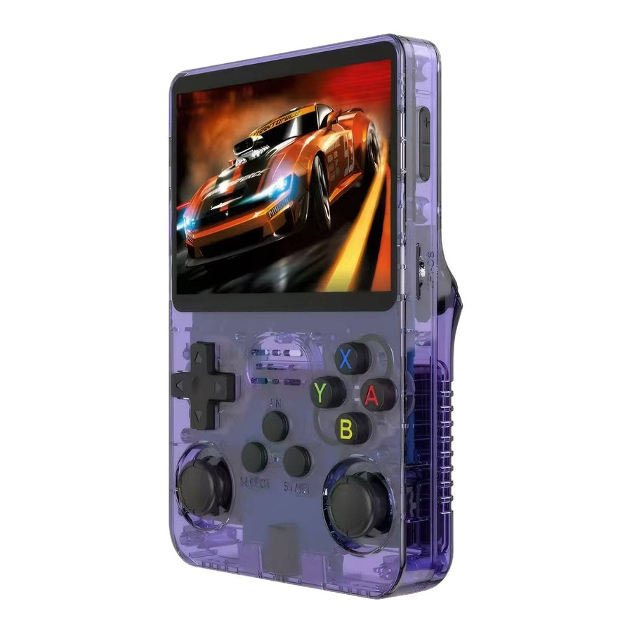 RetroRush Ultimate Retro Handheld Gaming Console – 128GB Pocket Arcade, Hi-Res Screen, 20k Games!: Purple